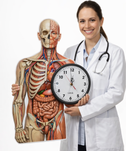 Alternative view of ساعة لتزيين المكاتب والعيادات الطبية